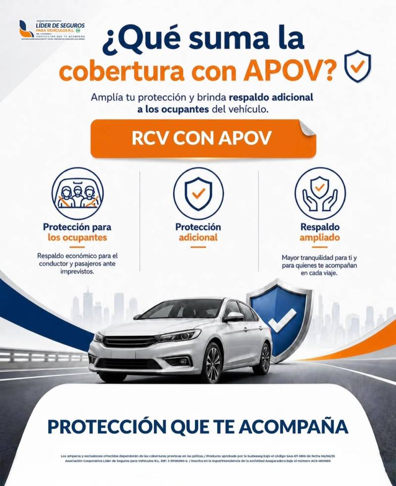 Al sumarle la cobertura APOV